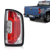 G-PLUS Tail Light w/Bulb Right Passenger Side Compatible with GMC Canyon 2015-2022(Submodel:Terrain,Denali,Base,SL,SLE,SLT,AT4,Elevation,Elevation Standard) Luces Traseras Rear Brake Lamps Assembly