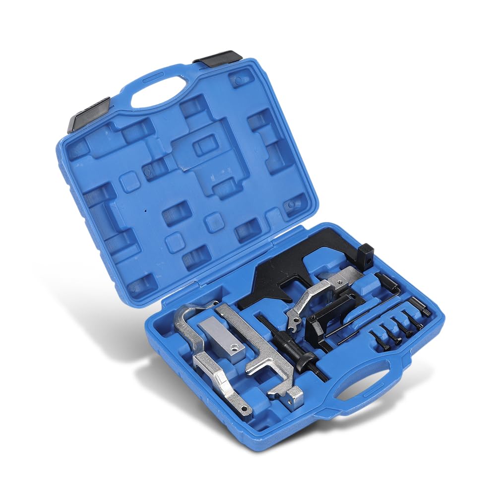 G-PLUS Camshaft Alignment Timing Tool Kit Compatible with BMW Mini Cooper R55-R60 N12-N18 1.4-1.6L 117 440, 119 340, 119 590, 496 709 45 Steel Black