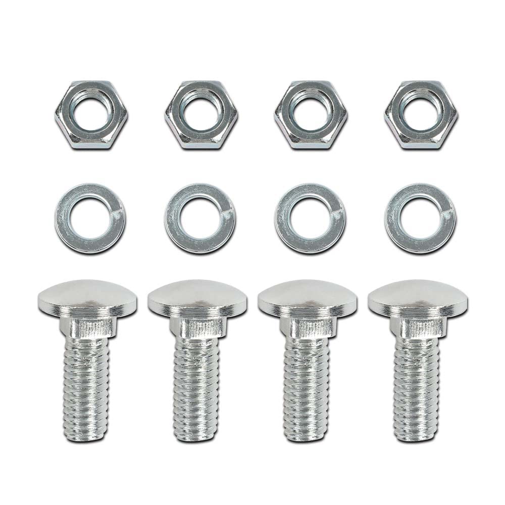 G-PLUS Front Rear Bumper Bolts Stainless Capped Round Head Compatible with Many Ford Cars and Trucks