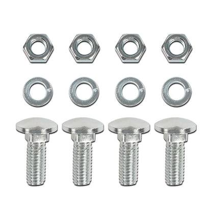 G-PLUS Front Rear Bumper Bolts Stainless Capped Round Head Compatible with Many Ford Cars and Trucks