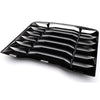 G-PLUS ABS Matte Black Rear Window Windshield Slotted Louvers Sun Shade Cover Replacement for Nissan 350Z 3.5L 2003 2004 2005 2006 2007 2008