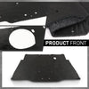 G-PLUS Hood Insulation Pad Heat Shield Compatible with Chevy Camaro 1980-1981 Black 1pc