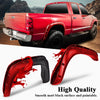 G-PLUS Fender Flares 4 PCS Compatible with Dodge Ram 1500 2002-2008/ Ram 2500 3500 2003-2009 (Not Fit 06-09 8ft Long Bed Models/Dually Models) Textured Pocket-Riveted Wheel Flares Protector Cover