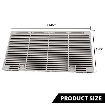G-PLUS RV A/C Ducted Air Grille, Duo-Therm Air Conditioner Grille Replacement for Dometic 3104928.019 (Polar White) RV AC Vent Cover with Filter pad Assembly