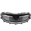 G-PLUS Front Upper Grille Replacemet Chrome Black Compatible with 2017 2018 2019 Buick Encore