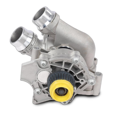 G-PLUS Water Pump Assembly Compatible with VW Bettle EOS CC Passat Jetta/Audi A3 A4 A6 TT 2.0T TSI 06H121026T, 06H121026, 06H121026AB, 06H121026AF, 06H121026BA, 06H121026BP, 06H121026CF