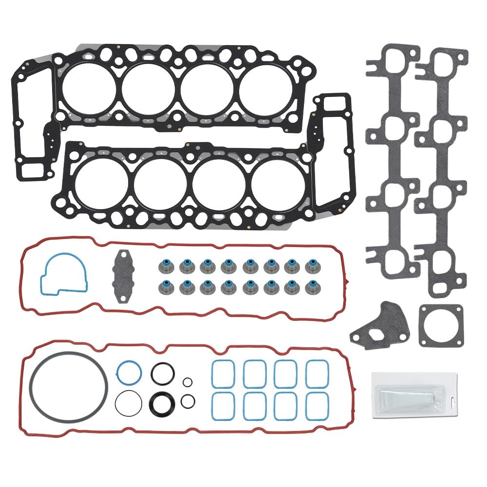G-PLUS Head Gasket Set Compatible with Dodge Dakota 4.7L 2000-2003,Fit Dodge Durango 4.7L 2000-2003,Fit Dodge Ram 1500 4.7L 2000-2003,Fit Jeep Grand Cherokee 1999-2003 4.7L HS26157PT
