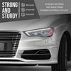 G-PLUS Headlight Lens Cover Compatible with Audi A3 2013-2016 8V0941003, 8V0941004 Left & Right Pair Front Headlamp Lens Cover Clear
