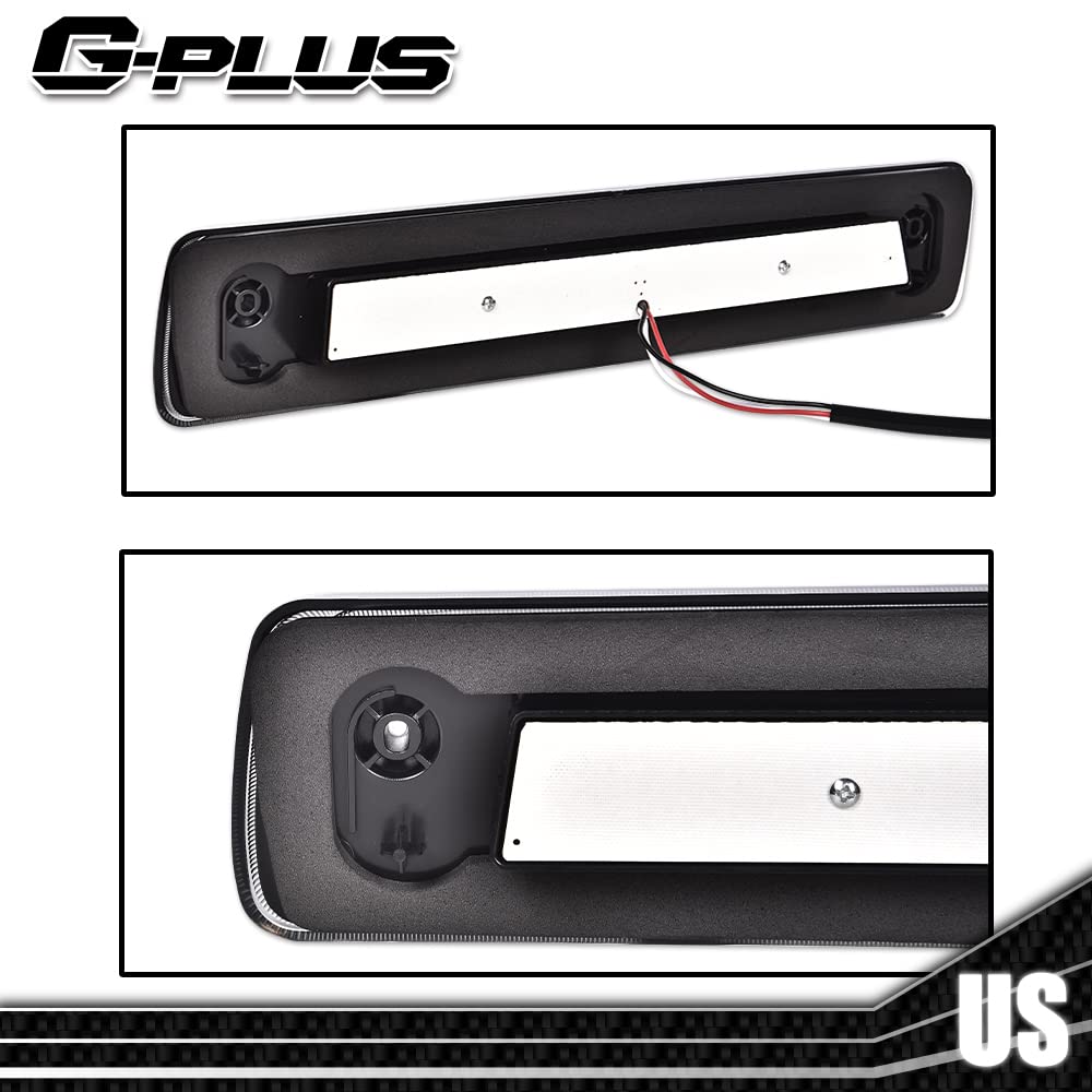 G-PLUS Rear High Mount 3RD Third I Brake Light Stop Tail light Lamp Compatible with 2015-2018 Colorado/Canyon GM25971002 52019397 Rear Cab Roof Tail Center Lamp