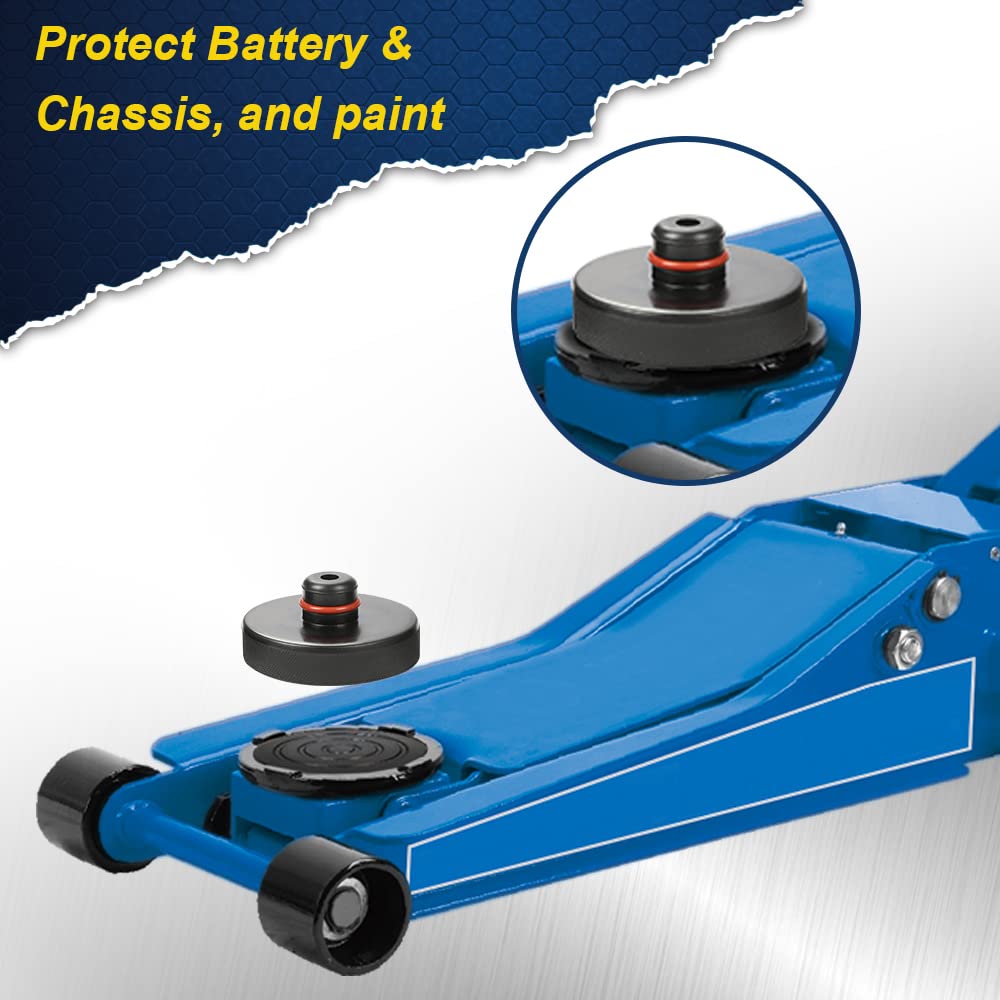 G-PLUS Jack Lift Pad Compatible with Tesla Model 3 /Model Y/Model S/Model X,Car Rubber Jack Lift Pad Adapter Tool 4 Pcs