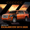 G-PLUS Front Left Driver Side Fender Compatible with Cadillac Escalade/Escalade ESV 2015-2020 84216913, 1240398, 23272198, 22756427 Black