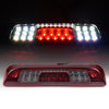 G-PLUS LED 3rd Brake Lights, Compatible with Chevy Silverado/GMC Sierra 1500 2500HD SILVERADO 3500/3500HD 2014-2018 Third Brake Light Cargo Lamps Black Housing Red & White Lens