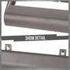 G-PLUS Car Stereo Radio Dash Bezel Kit Compatible with Chevy GMC Crew Cab Dually 1992-1994 GMK333BU, GMP333, GM1482GRB (Grey w/Wire Harness)