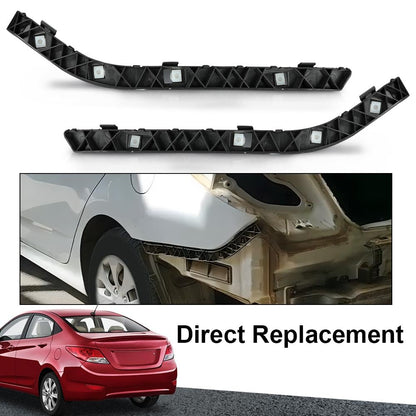 G-PLUS Bumper Bracket for Side Mounting Bracket Set of 2 Compatible with Hyundai Accent GLS Accent GL, L 2012-2017/ Accent LE 2016-2017/ Accent SE 2015-2017/ Accent Value Edition 2017 866141R000