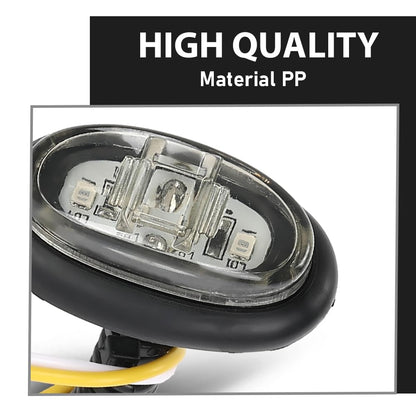 G-PLUS Front Daytime Running Side Marker Lamp, Compatible with Ford F150 Raptor 2017-2022, HL3Z-15442-B, HL3Z-15442-K