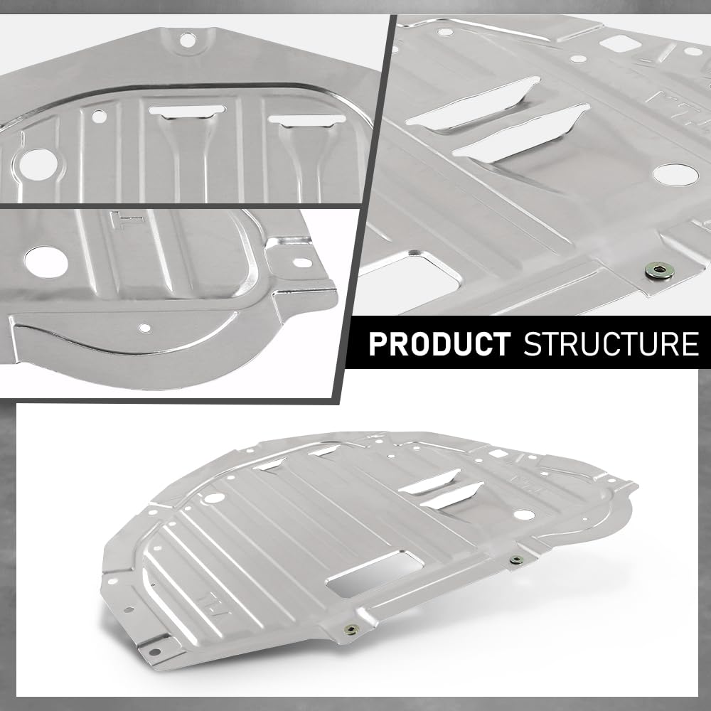 G-PLUS Engine Splash Shield Compatible with Honda CR-V CRV 2017 2018 2019 2020 2021 2022 Under Engine Splash Guard 74112TLAA01 74112-TLA-A01
