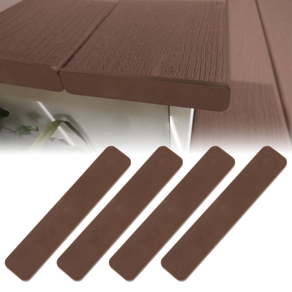 G-PLUS Decking Boards End Cap 5.5” 4pcs Tan