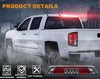 G-PLUS LED 3rd Third Rear Tail Brake Light Compatible with Chevy Silverado 2014-2018 GMC Sierra 1500/2500HD 3500 HD High Mount Stop Lights