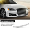 G-PLUS Front Bumper Cover Lower Spoiler Molding Trim, Compatible with Audi A8 & S8 2015-2018 W/S-Line Package, Silvery, AU40807110, 4H0807110C
