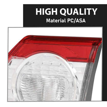 G-PLUS Tail Lights Rear Brake Lamps Inner Left & Right Compatible with Toyota Corolla 2011-2013 81590-02290, 81581-12170 Red