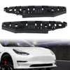 G-PLUS 1 Pair Front Bumper Bracket Left & Right Side Compatible with Tesla Model 3 2017-2020 1084181-00-E, 1084182-00-E