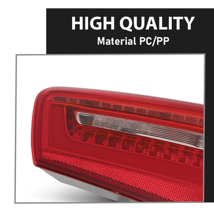G-PLUS LED Rear Right Inner Tail Light Rear Brake Lamp, Compatible with Audi A6 C7 2012-2015, Only Fit the Saloon/Sedan Models, Passenger Side, 4G5945094B, 4GD 945 094