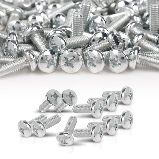 G-PLUS 100 License Plate Screws Compatible with Toyota Honda LX and Some Other Foreign Cars