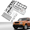 G-PLUS Head Gasket Set Bolts K24A4 Compatible with Honda Accord 2.4L 2003-2005/Fits Honda Element 2.4L 2003-2006 HS26243PT ES71333