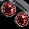 G-PLUS Clear Cam Gear Timing Belt Cover Compatible with Mitsubishi Eclipse 4G63 Turbo DSM 1G EVO 1 2 3