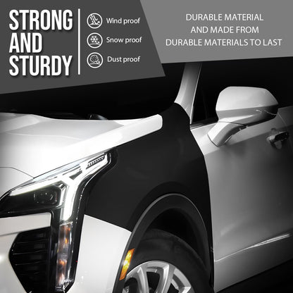 G-PLUS Front Left Fender Compatible with Cadillac XT4 (submodel: Luxury, Premium Luxury, Sport) 2019-2023 Left Driver Side Fender 84216122, GM1240412 Black