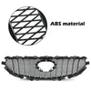 G-PLUS Front Upper Grille Grill Vent Trim Bar Compatible with Mazda CX-5 CX5 2017 2018 2019 2020 2021 ABS Black Mesh