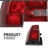 G-PLUS LED Tail Lights Assembly Compatible with Chevy Suburban/Tahoe 2015-2020 Left & Right Rear Brake Lamps, Luces Traseras 84467058, Red Lens
