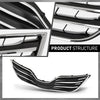 G-PLUS Front Grille Chrome Shell, Compatible with Toyota Camry XLE 2010-2011, 5310106190C0, TO1200325