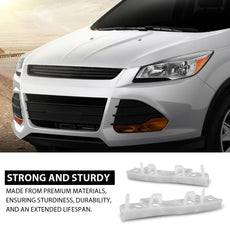 G-PLUS Front Bumper Retainer Bracket for Ford Escape 2013-2016 Support Mount Additional Angle