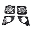 G-PLUS Fog Lights Assembly Left Driver Right Passenger Side Compatible with 2009-2010 Acura TSX Fog Lights Housings Shell with Bulbs and Brackets
