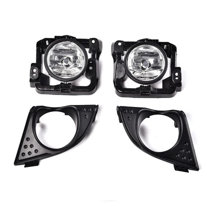 G-PLUS Fog Lights Assembly Left Driver Right Passenger Side Compatible with 2009-2010 Acura TSX Fog Lights Housings Shell with Bulbs and Brackets