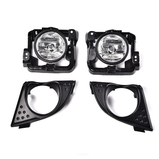 G-PLUS Fog Lights Assembly Left Driver Right Passenger Side Compatible with 2009-2010 Acura TSX Fog Lights Housings Shell with Bulbs and Brackets