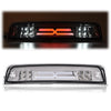 G-PLUS 3D LED Bar Truck Third 3rd Tail X Brake Light Compatible With 2009-2010 Dodge Ram 1500 2011-2017 Ram 1500 2500 3500 55372082AE 55372082AF High Mount Stop light