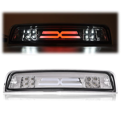 G-PLUS 3D LED Bar Truck Third 3rd Tail X Brake Light Compatible With 2009-2010 Dodge Ram 1500 2011-2017 Ram 1500 2500 3500 55372082AE 55372082AF High Mount Stop light