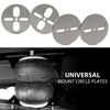 G-PLUS Universal Air Ride Mount Plates Upper Lower Dual or Single Port 2500 2600 Bags
