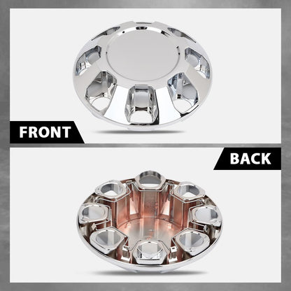 G-PLUS Wheel Center Caps Chrome Hub Cap Compatible with GMC Sierra 2500HD 2015-2020, Compatible with GMC Sierra 3500HD 2015-2020 22909152