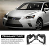 G-PLUS Fog Light Brackets Driving Lamp Mounting Set of 2 Left & Right Side Pair Compatible with LX CT200h (submodel: Base, F Sport) 2014-2017 5212576030, 5212676030, LX2602109, LX2603109 Black