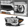 G-PLUS Headlight Assembly Left and Right Side w/o LED Daytime Running Compatible with Toyota Tacoma 2018 81150-04261, TO2502266 OEM Fit Standard 2 PCS White