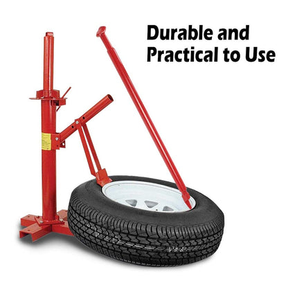 G-PLUS Manual Tire Changer, Tire Bead Breaker, Portable Hand Tool Manual Car Tire Compatible with Garage & Auto Shop