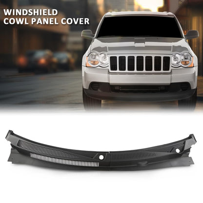 G-PLUS Windshield Wiper Cowl Panel Cover Replacement Compatible with Jeep Grand Cherokee 2006-2010 2Pcs 55156853, 55156852