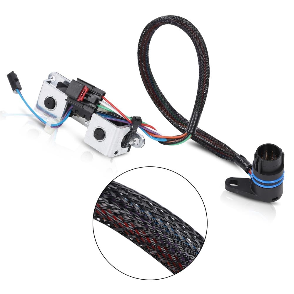 G-PLUS 48RE Transmission Overdrive Solenoid Wire Harness Fit All A500 & A518 Transmissions 2000-On 12420C, 52118500AB