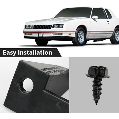 G-PLUS Windscreen Wipers Washer Nozzle Squirter Reproduct Compatible with Chevy Malibu 1978-1983/Fits Chevy Monte Carlo/SS 1978-1988 Front