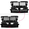 Front Radiator Control Grille Shutter Assembly without Actuator Compatible For Ford Fusion 2013 2014 2015 2016 DS7Z-8475-A