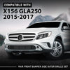 G-PLUS Front Bumper Side Outer Grille Set Pair Compatible with Benz W156 X156 GLA 220 250 260 2015-2017 1568853322