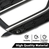 G-PLUS Front Bumper Fog Light Grille Grill Cover Black with Silver Ring Compatible with 2013-2016 Audi A5 S-Line/S5 (Facelift | LCI)/ Fit for First Generation/NOT Fit models with standard/RS bumper